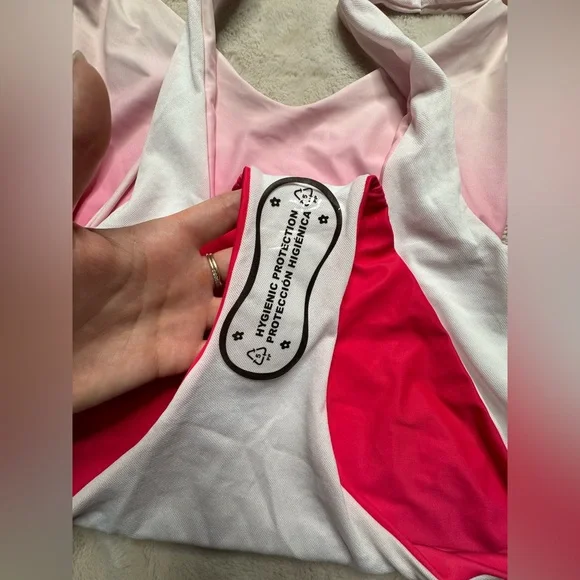 2 for $15// Pink Ombre Woman’s One Piece - Picture 6 of 7